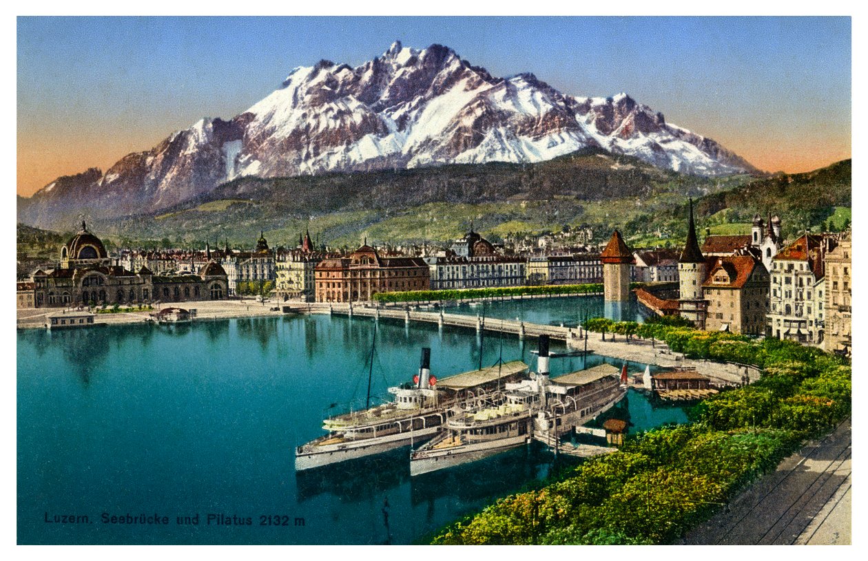 Lucerna, Suiza, siglo XX de Unbekannt