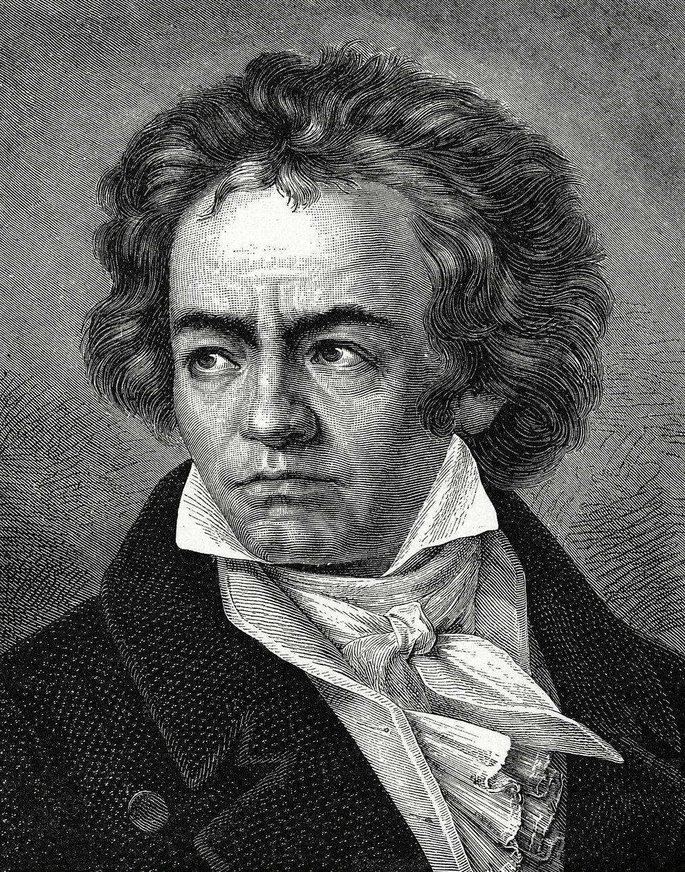 Ludwig van Beethoven 1770-1827, compositor alemán de Unbekannt