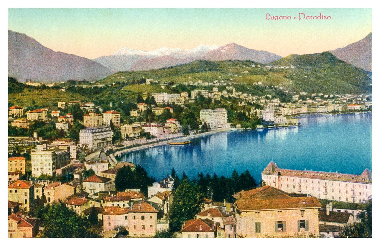 Lugano, Suiza, siglo XX de Unbekannt