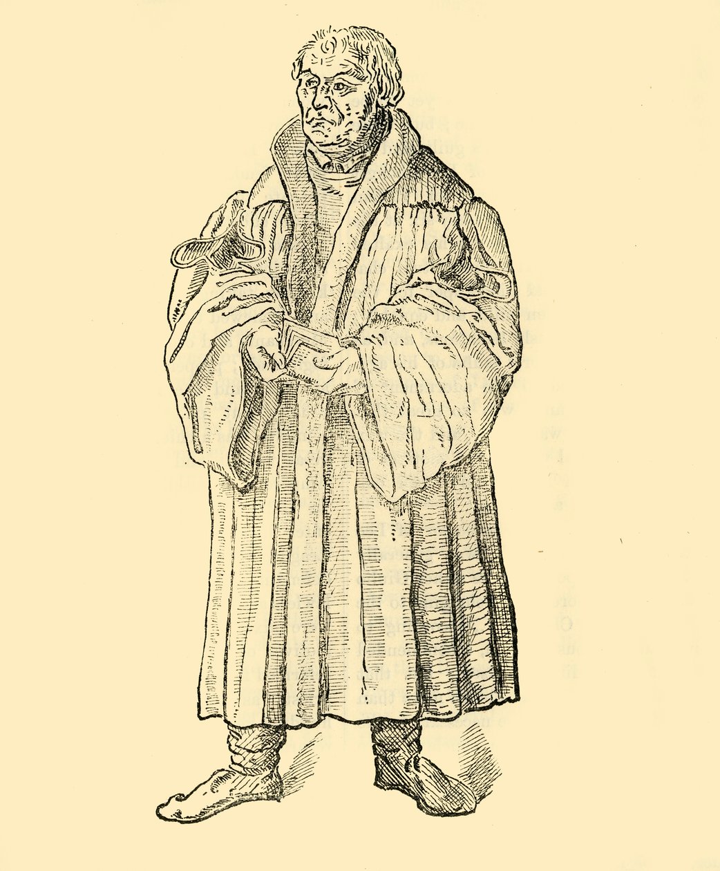 Lutero Predicando, c. 1500-1520, 1890 de Unbekannt