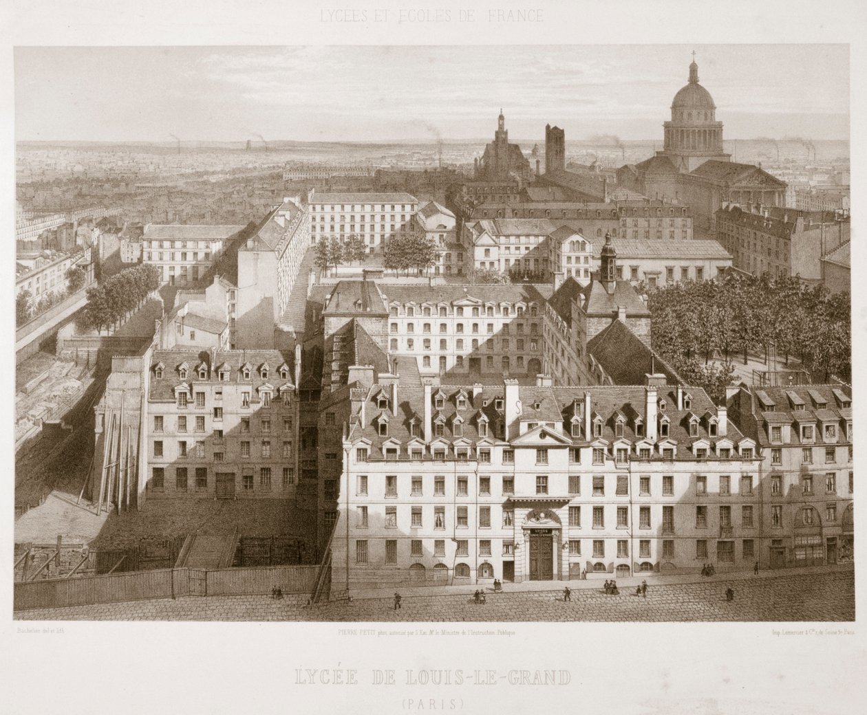 Liceo de Louis-le-Grand, París, 1867 de Unbekannt