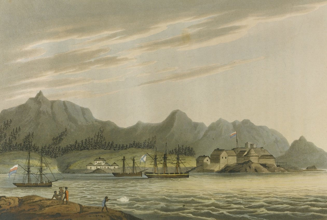 Lysyansky: Un viaje alrededor del mundo en los años 1803-06, en el barco Neva de Unbekannt