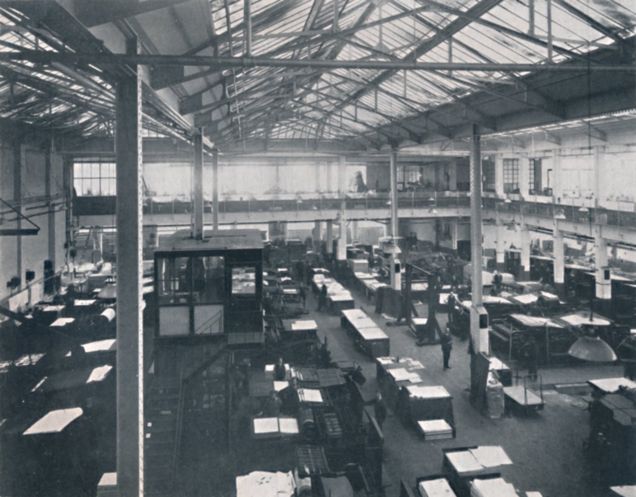 Sala de maquinaria, 1916 de Unbekannt