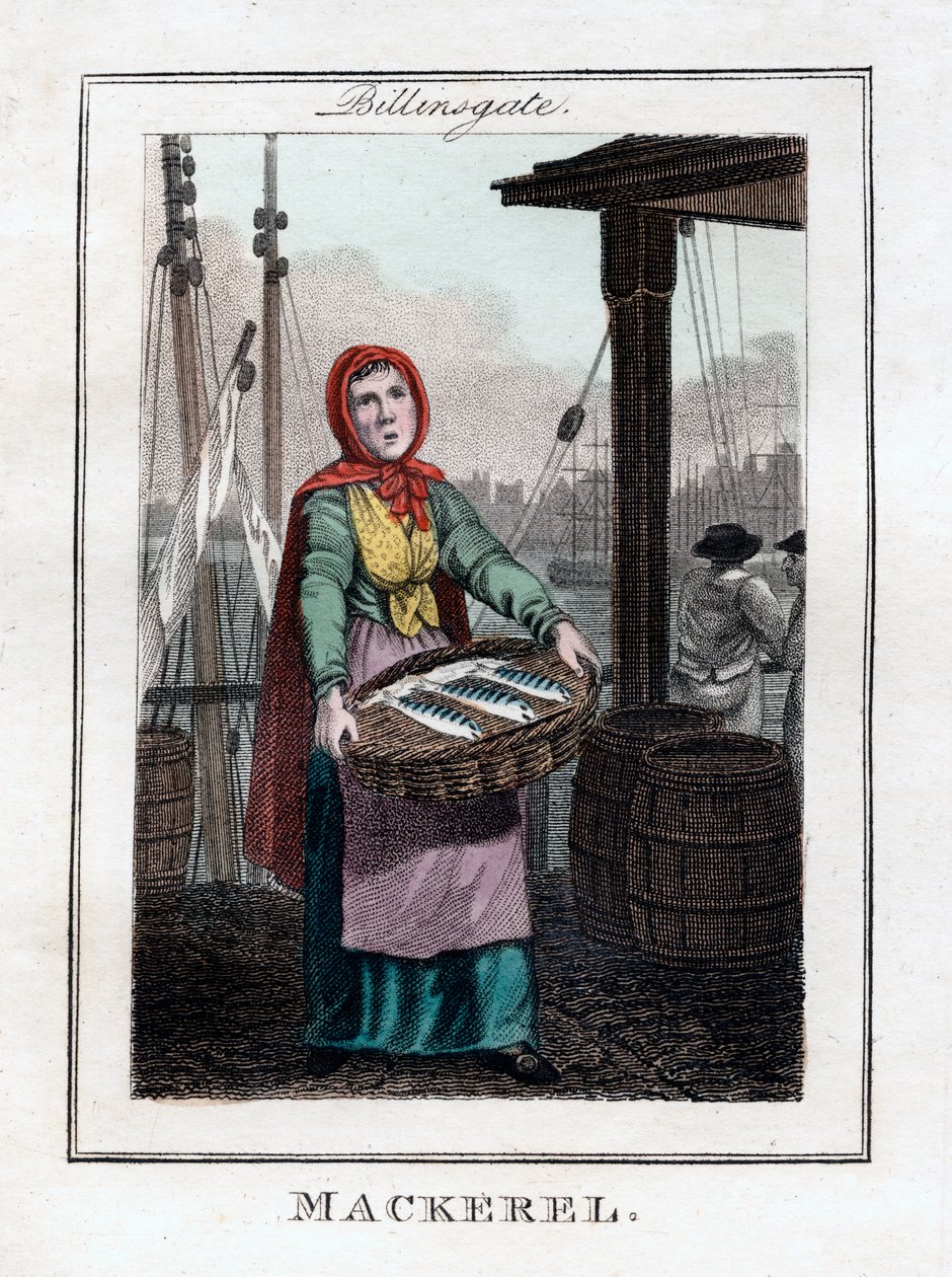 Caballa, Billingsgate, Londres, 1805 de Unbekannt