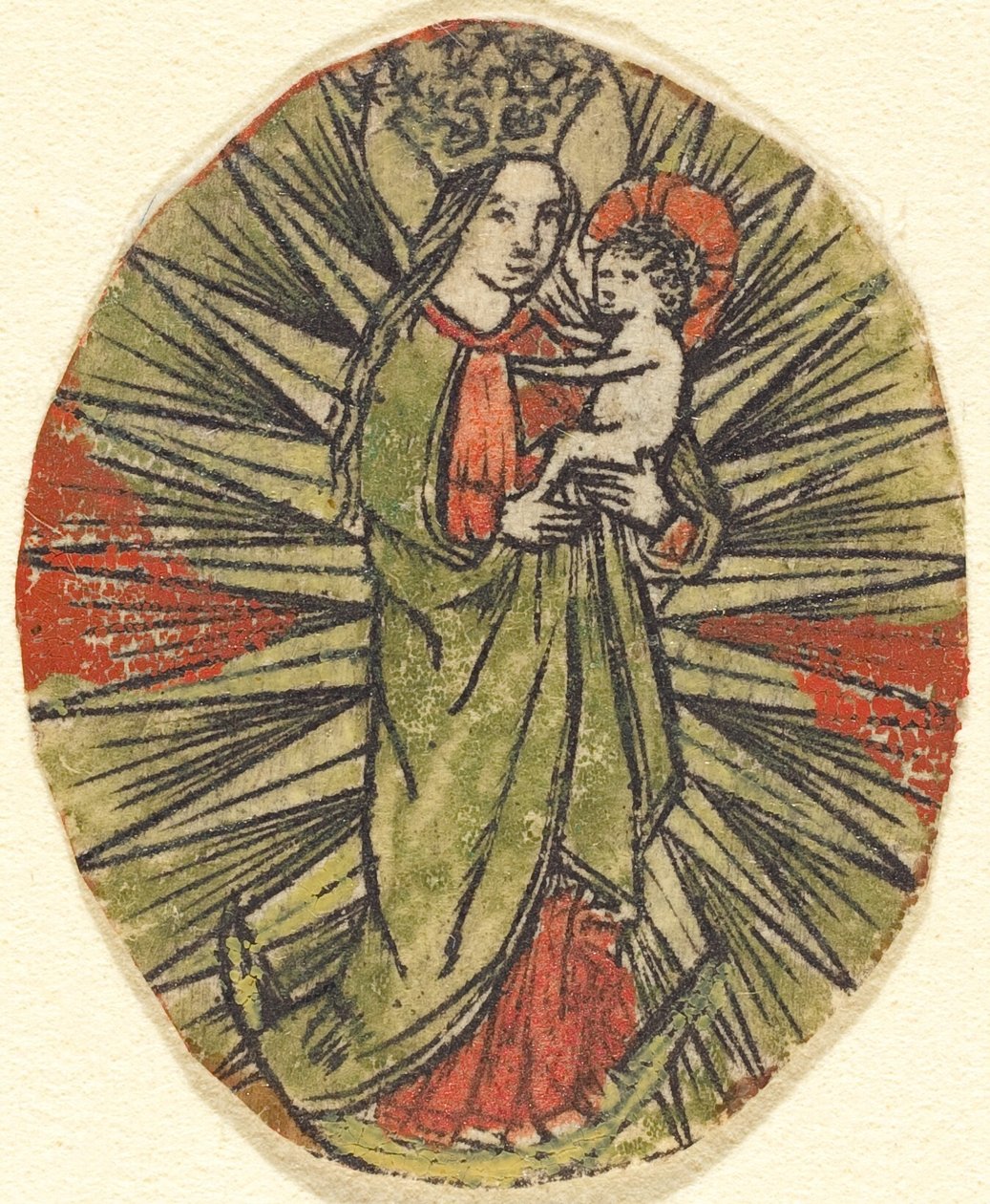 Madonna y Niño, c. 1450-1470 de Unbekannt