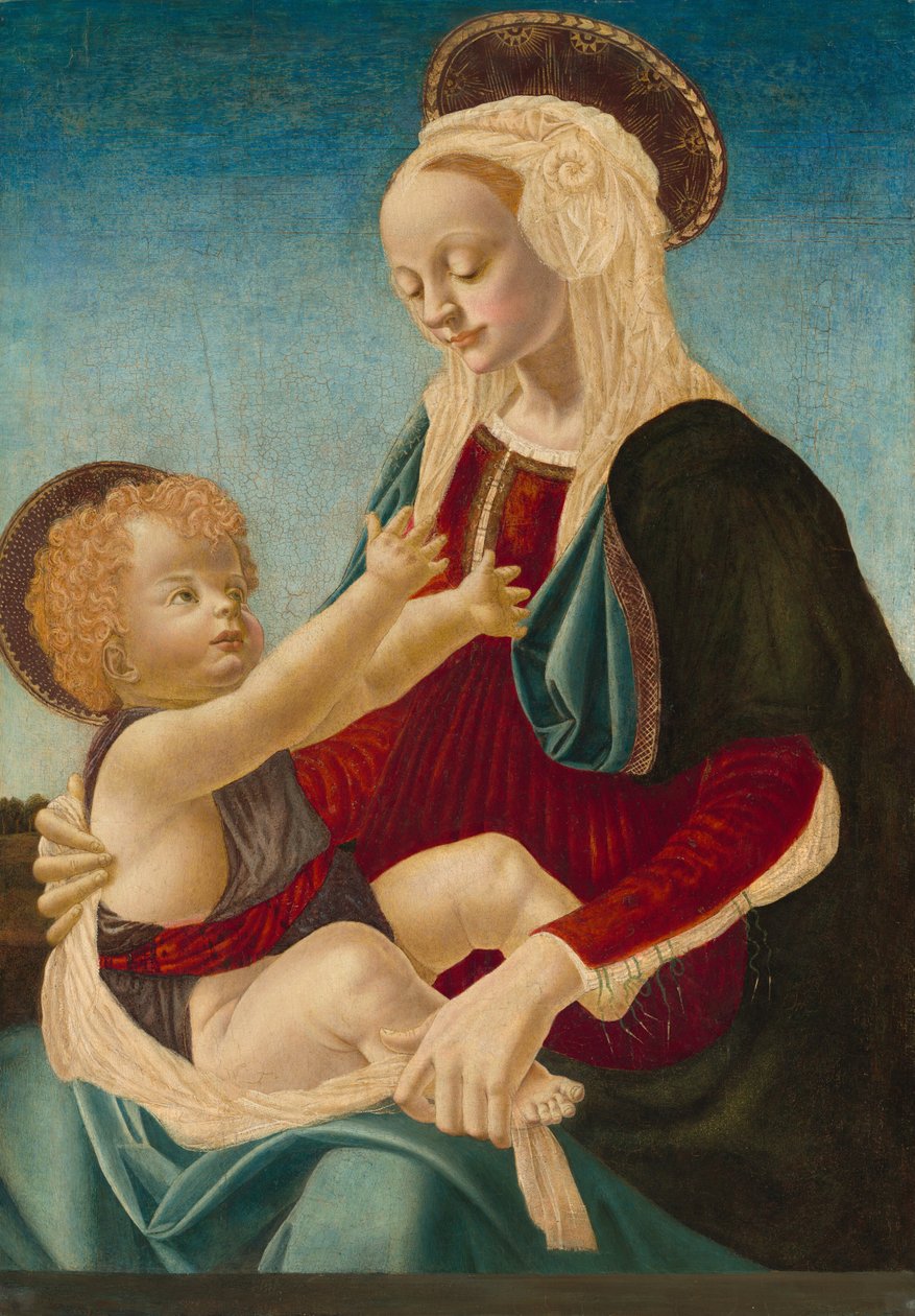Madonna y Niño, c. 1470-1480 de Unbekannt