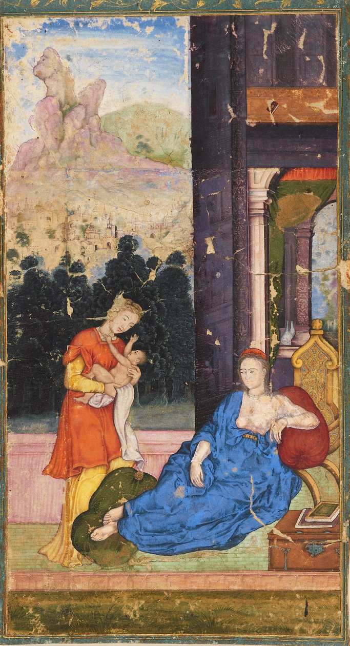 Madonna y niño de Unbekannt