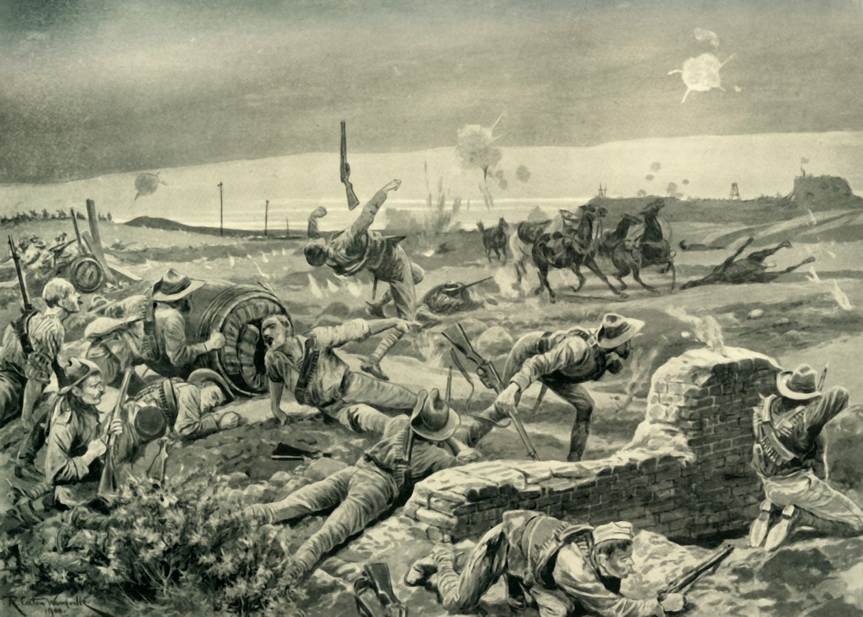 Mafeking: El ataque desesperado de Eloff en la víspera del alivio, 1901 de Unbekannt