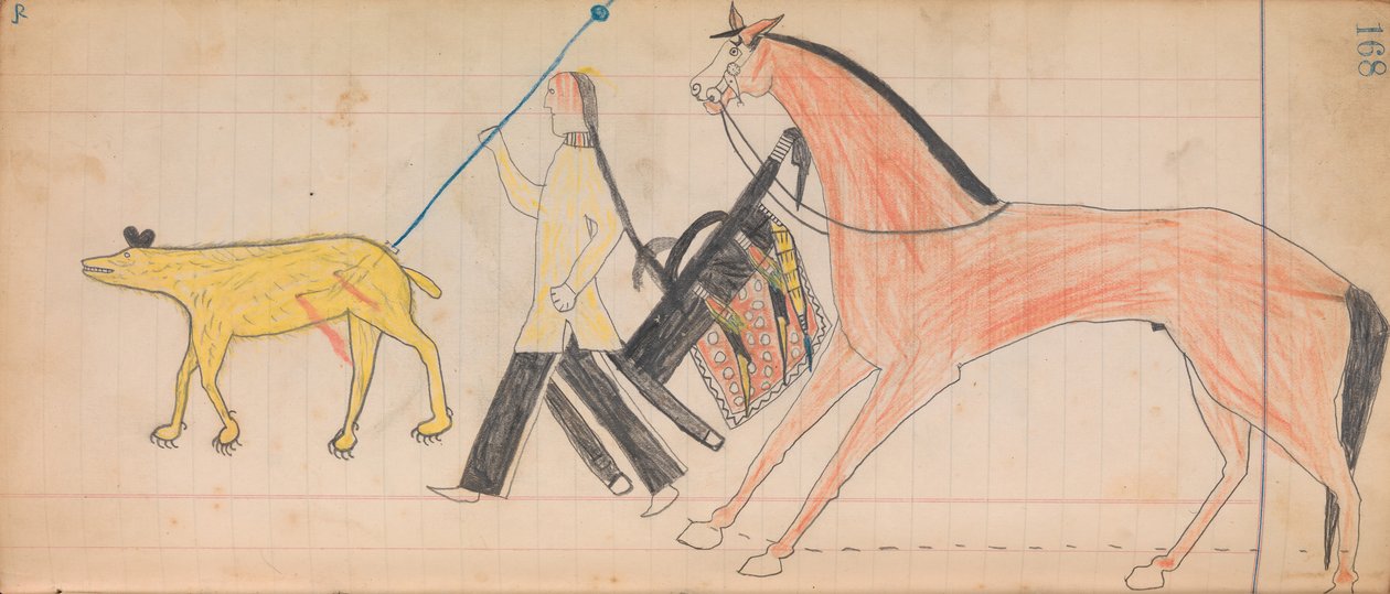Maffet Ledger: Dibujo, ca. 1874-81 de Unbekannt