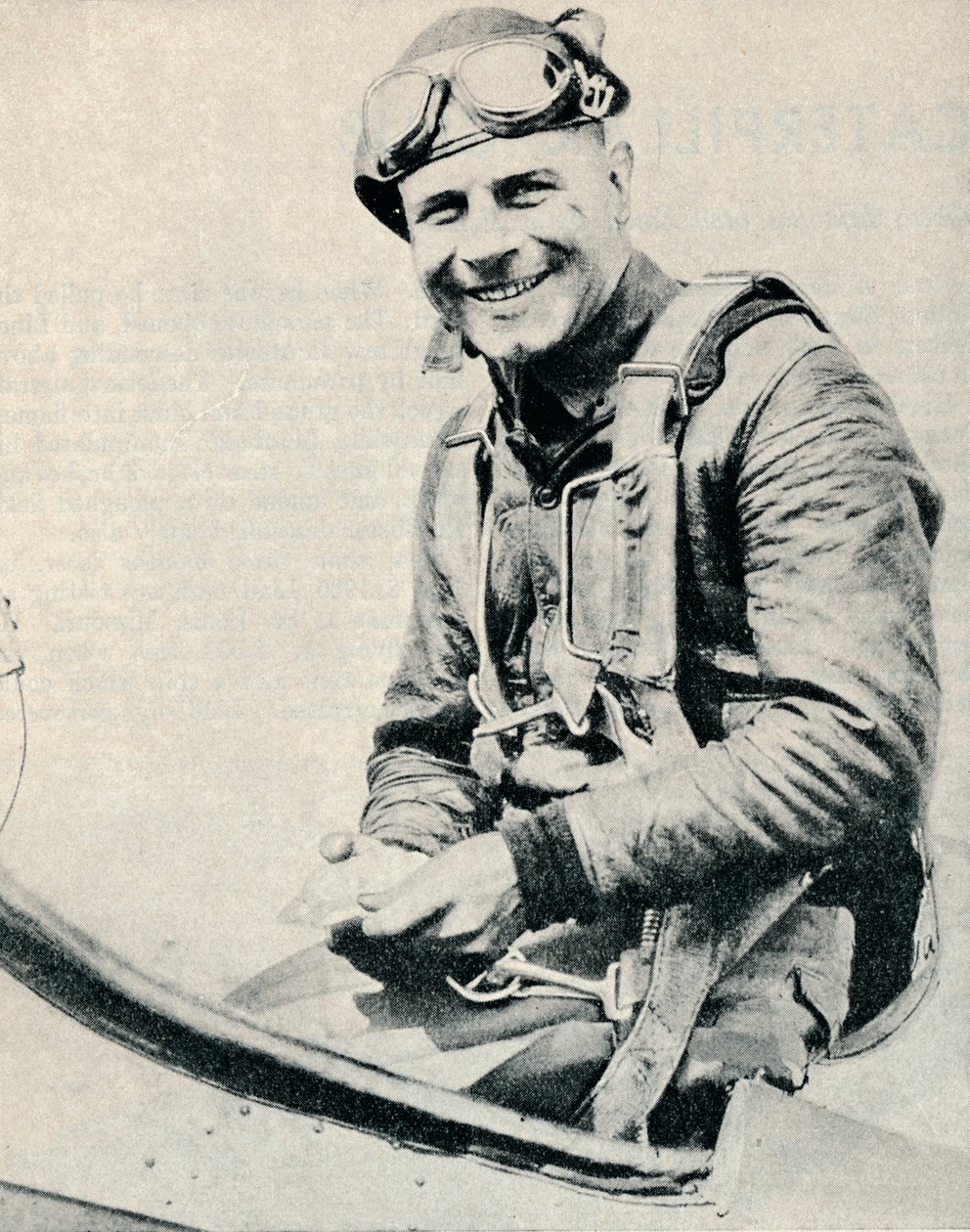 Mayor James H Doolittle, aviador estadounidense, c. 1936 c. 1937 de Unbekannt