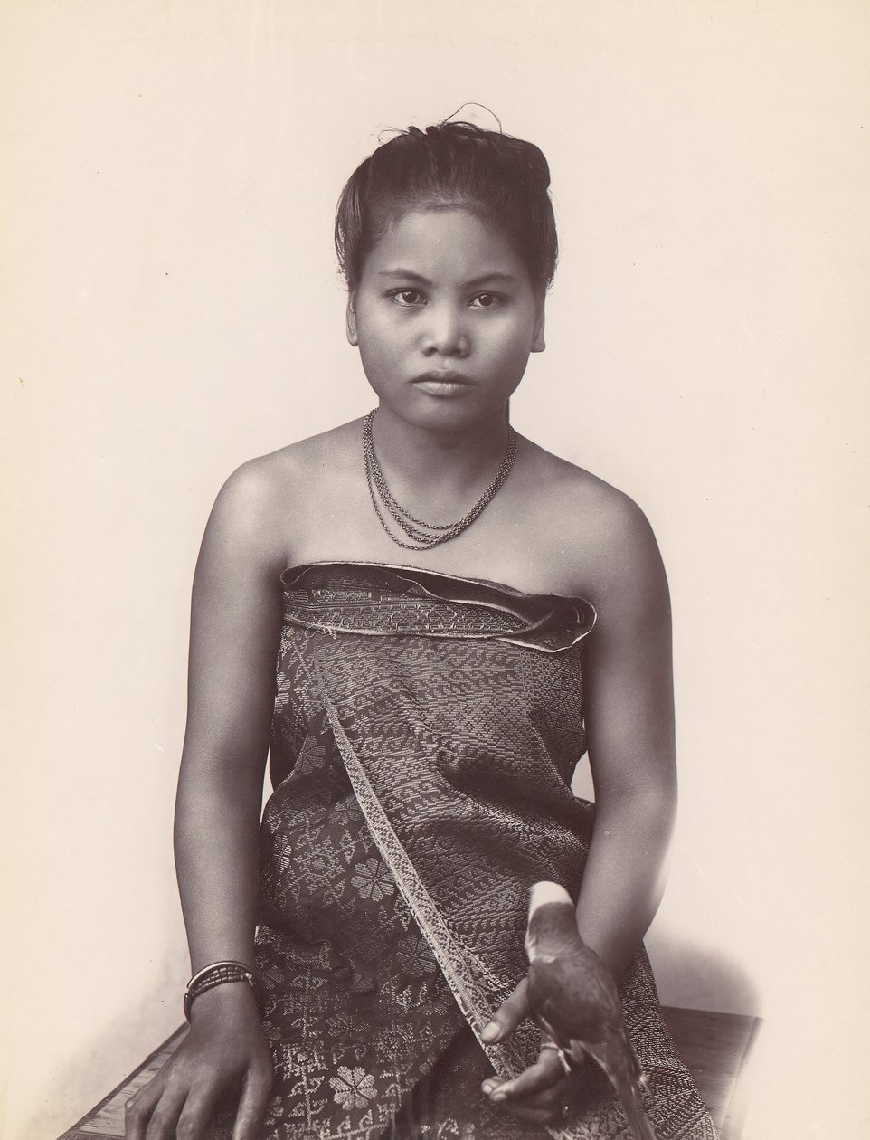 Mujer malaya en Java, 1860s-70s de Unbekannt