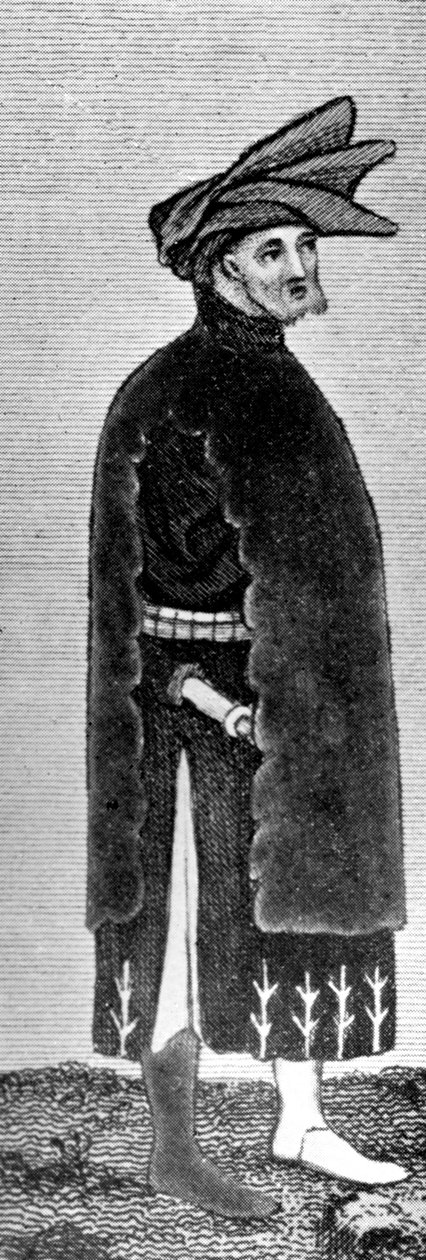 Vestimenta masculina, finales del siglo XIV, 1910 de Unbekannt