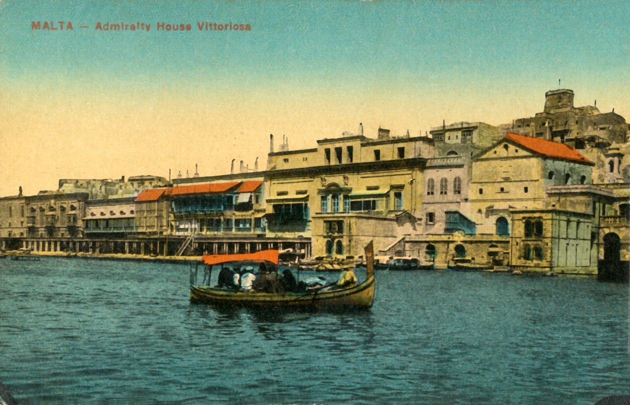 Malta - Casa de la Almirantazgo Vittoriosa de Unbekannt