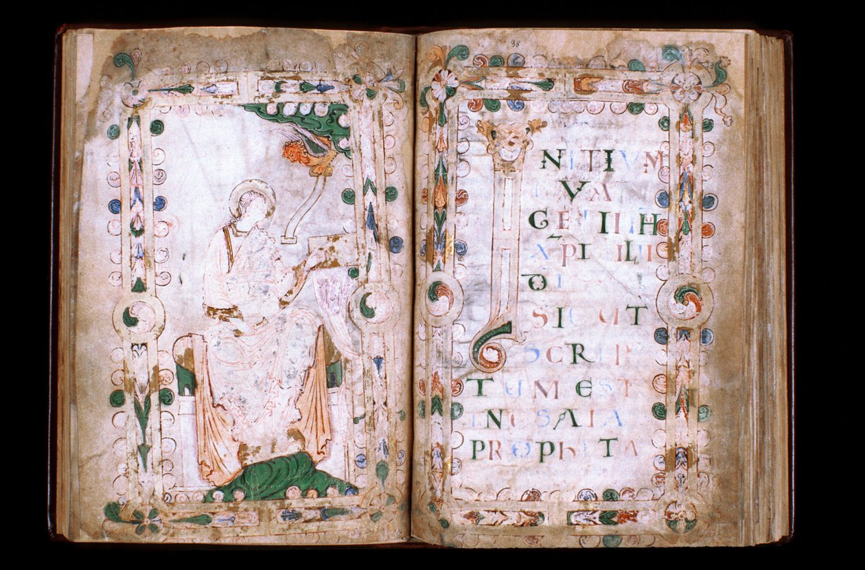Manche N* 067, Vil de Mortain, Tesoro de la colegiata de San Evroult, Evangelio del siglo X de Unbekannt