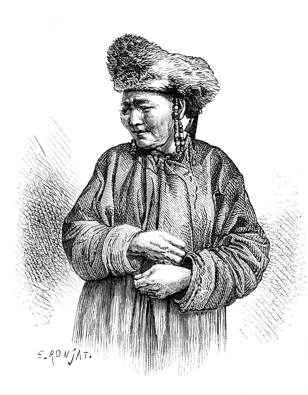 Mujer manchú, c1890 de Unbekannt