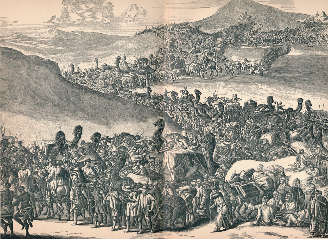 Mansa Musa en su camino a La Meca, c. 1670, 1903 de Unbekannt