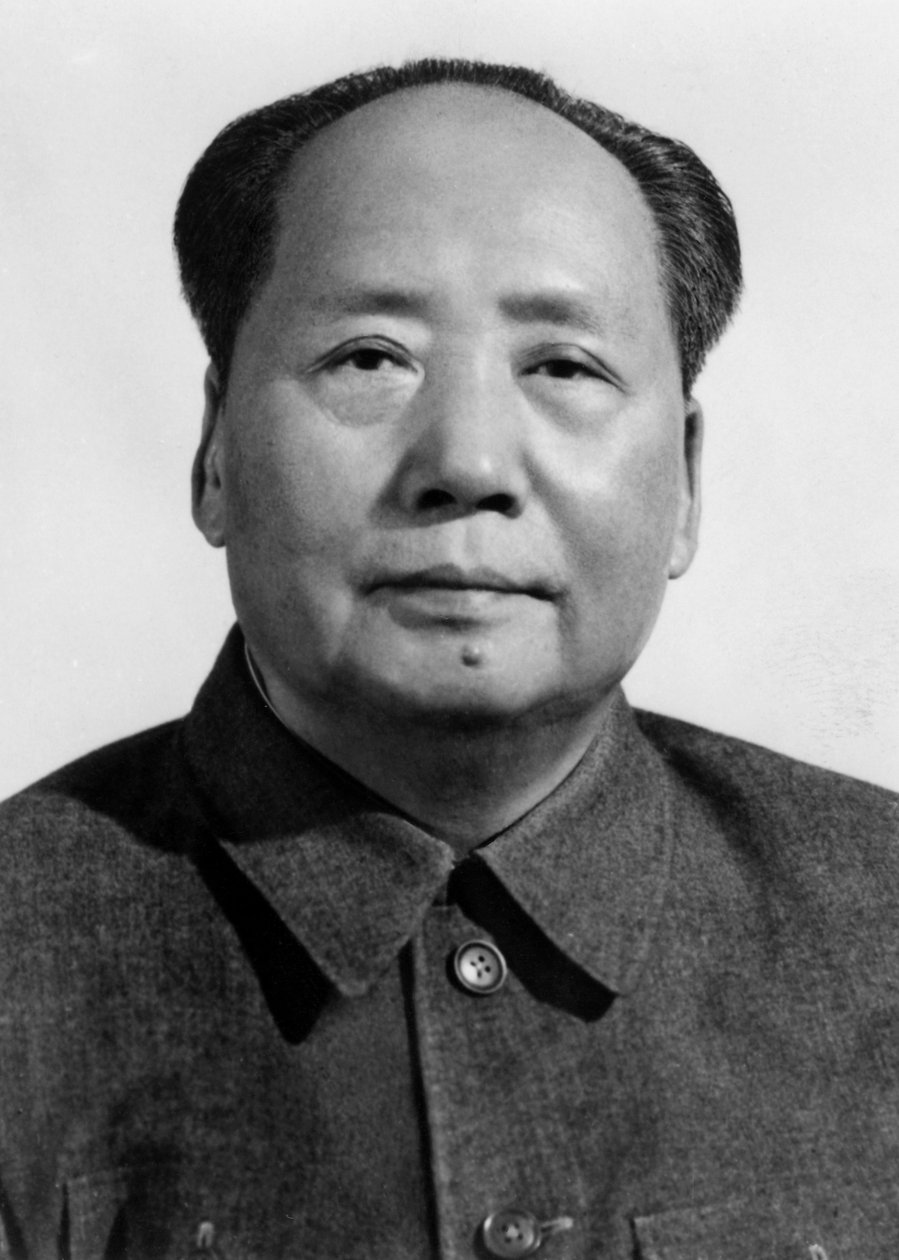 Mao Zedong, revolucionario y líder comunista chino, c1950s de Unbekannt