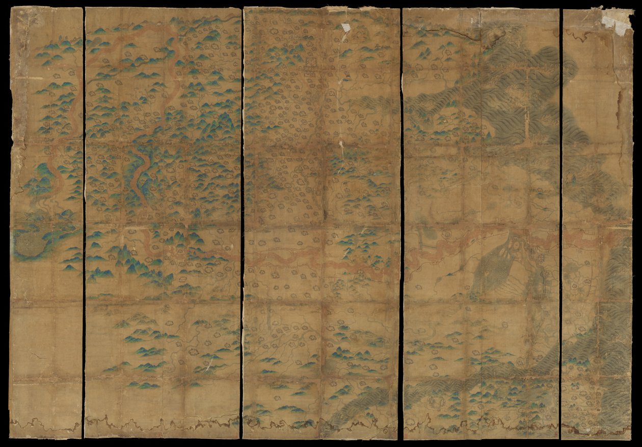 Mapa de China de Unbekannt