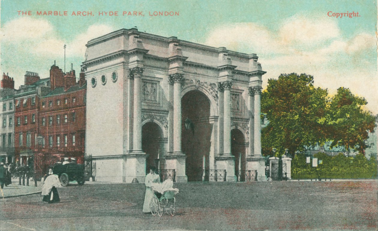 Marble Arch, Hyde Park, Londres de Unbekannt