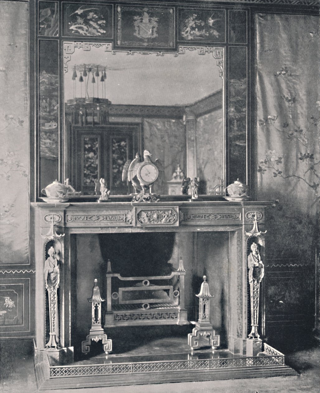 Chimenea de mármol, 1939 de Unbekannt