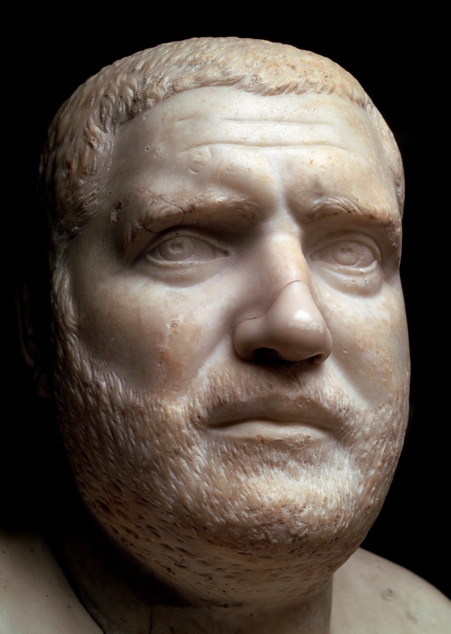 Busto de mármol del Emperador Romano Balbino de Unbekannt