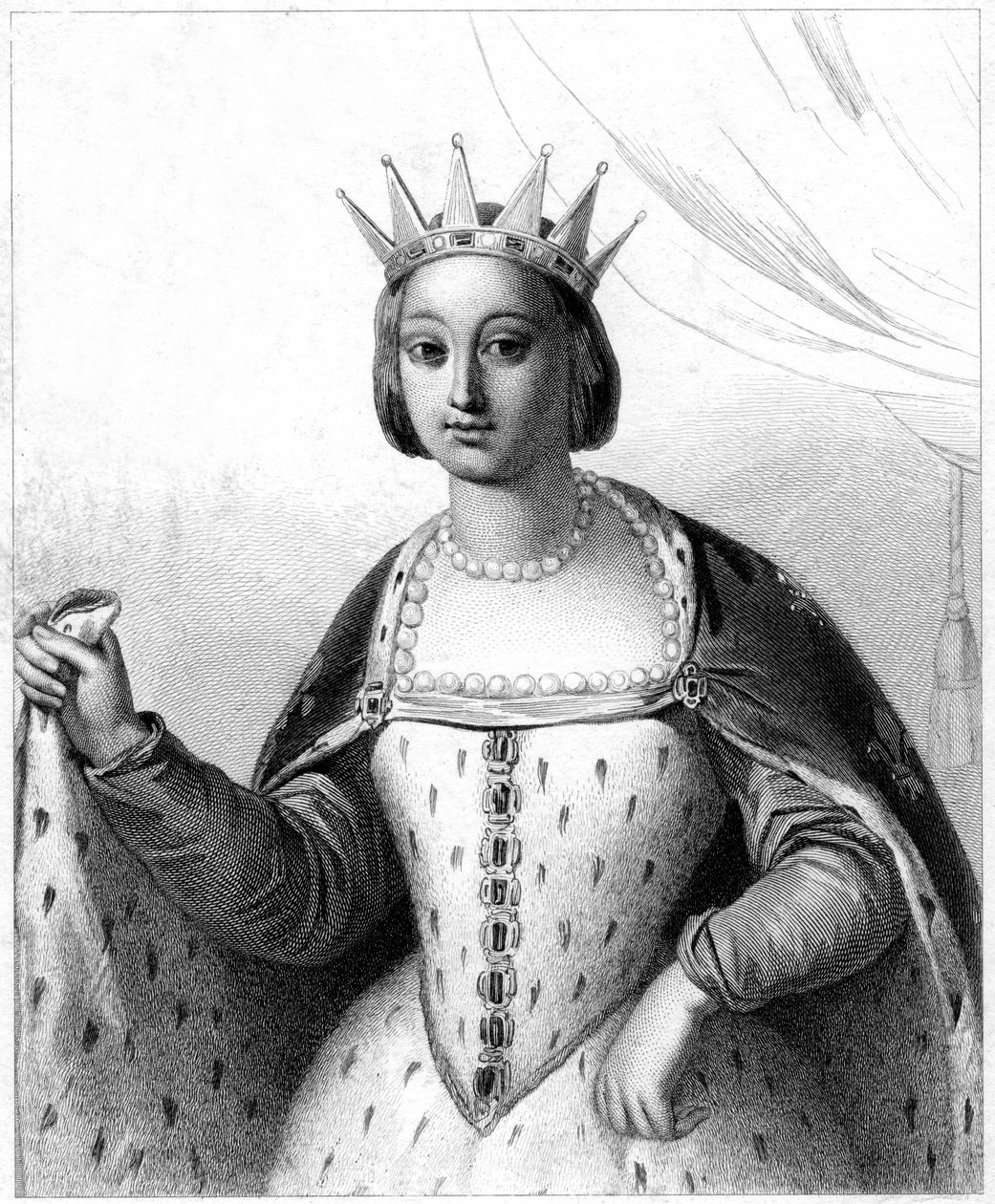 Margarita de Provenza, Reina Consorte de Luis IX de Francia de Unbekannt