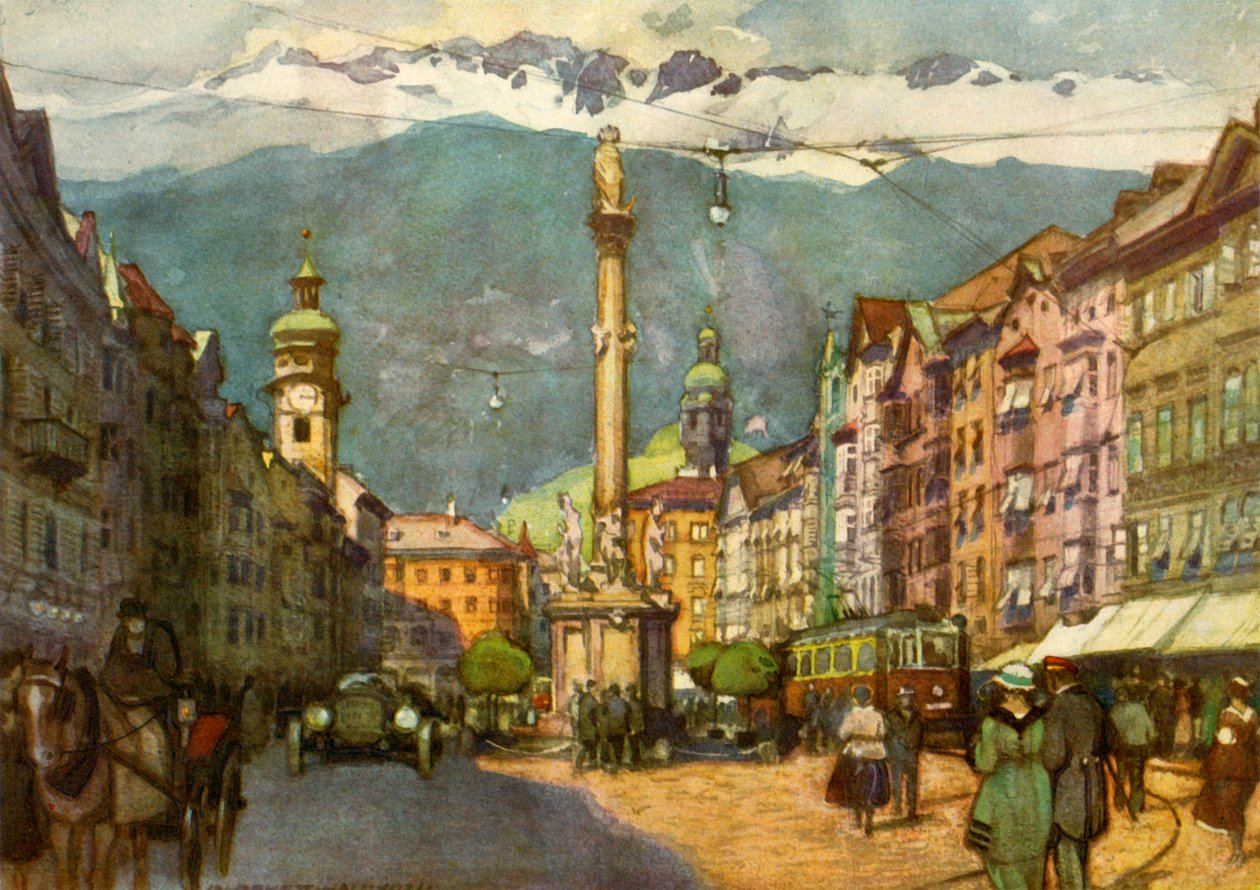 Maria Theresienstrasse, c1929 de Unbekannt