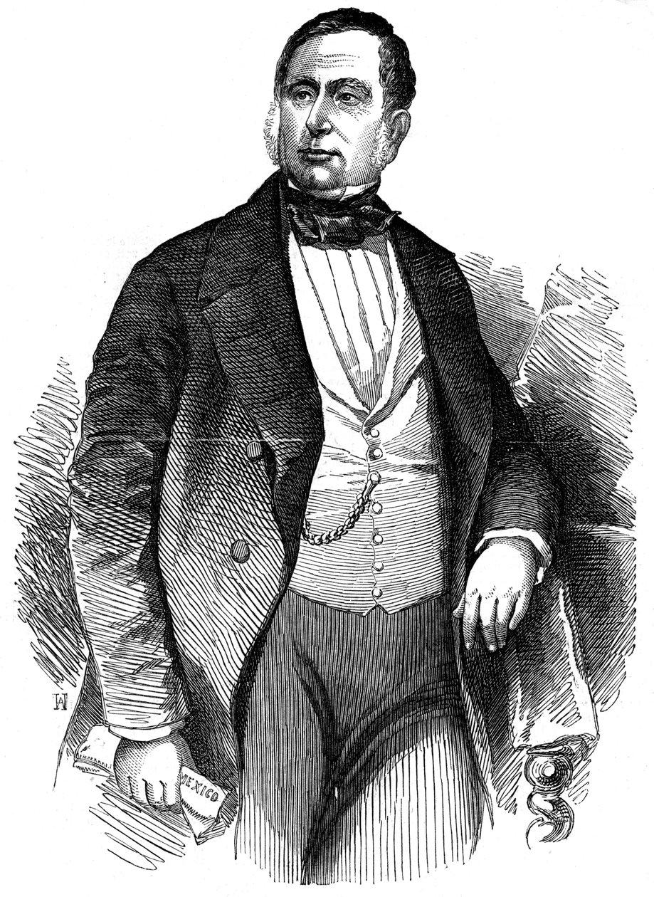 Mariano Arista, general y político mexicano, 1853 de Unbekannt