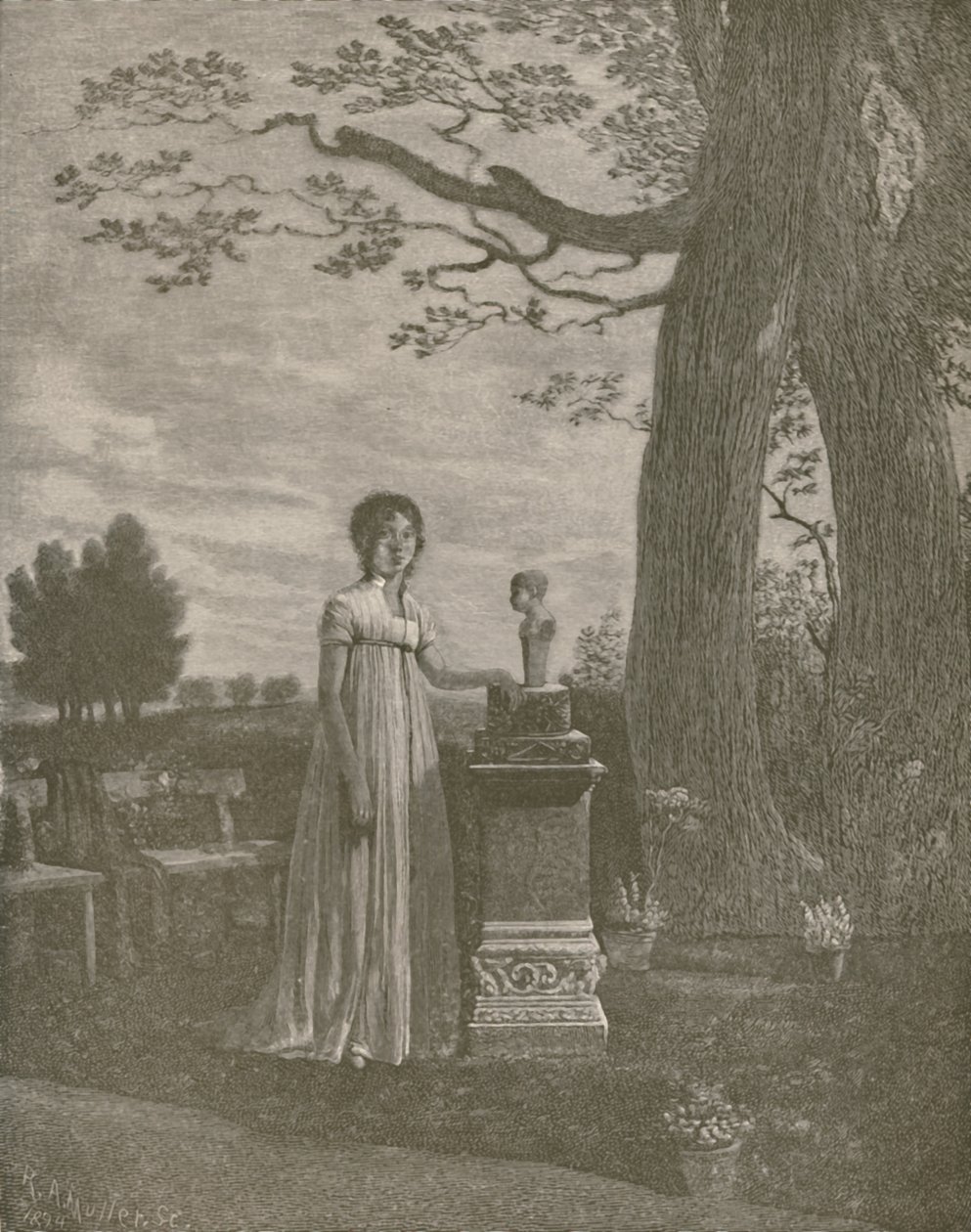 Marie-Julie Clary, esposa de Joseph Bonaparte, Reina de España, c1806-1808, 1896 de Unbekannt