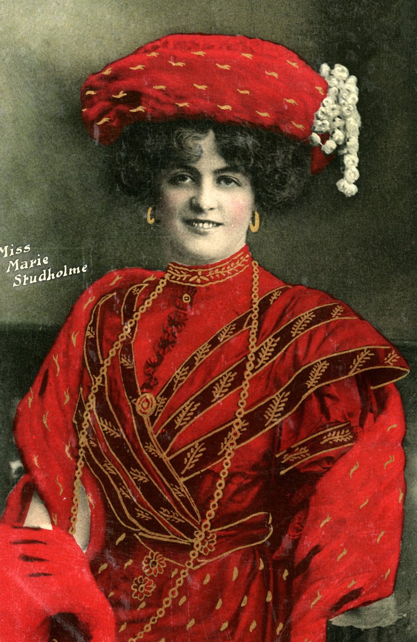 Marie Studholme 1875-1930, actriz inglesa, 1907 de Unbekannt