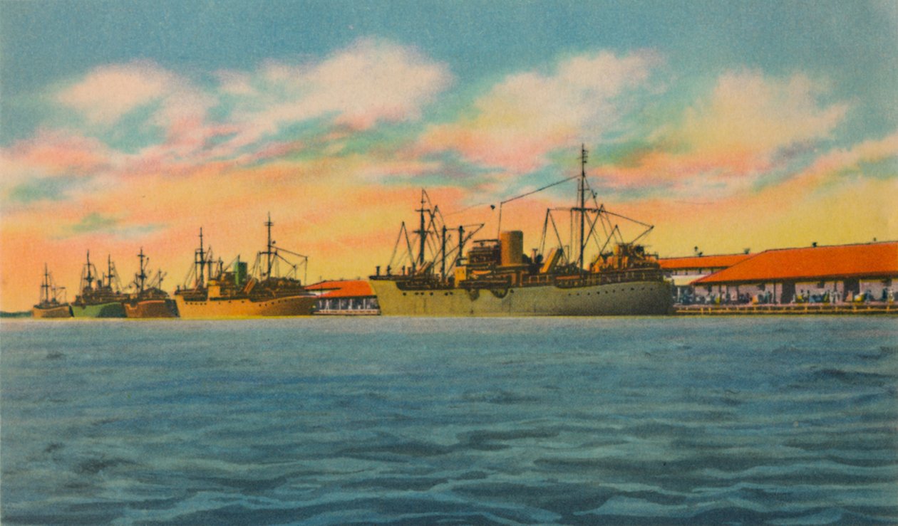 Terminal Marítima, Barranquilla, c1940s de Unbekannt
