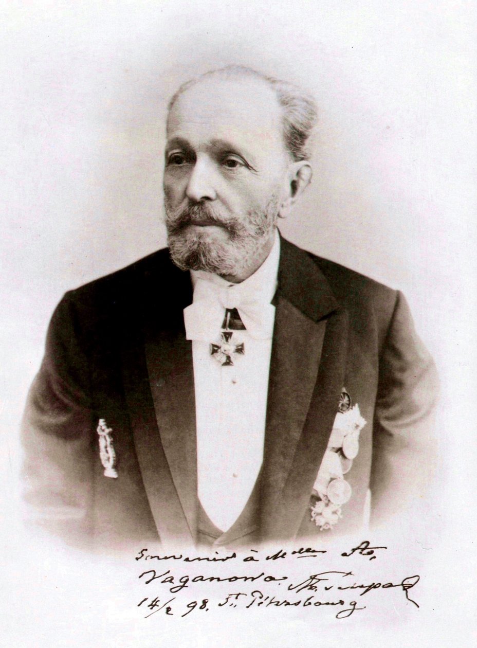 Marius Petipa, bailarín y coreógrafo ruso, 1898 de Unbekannt