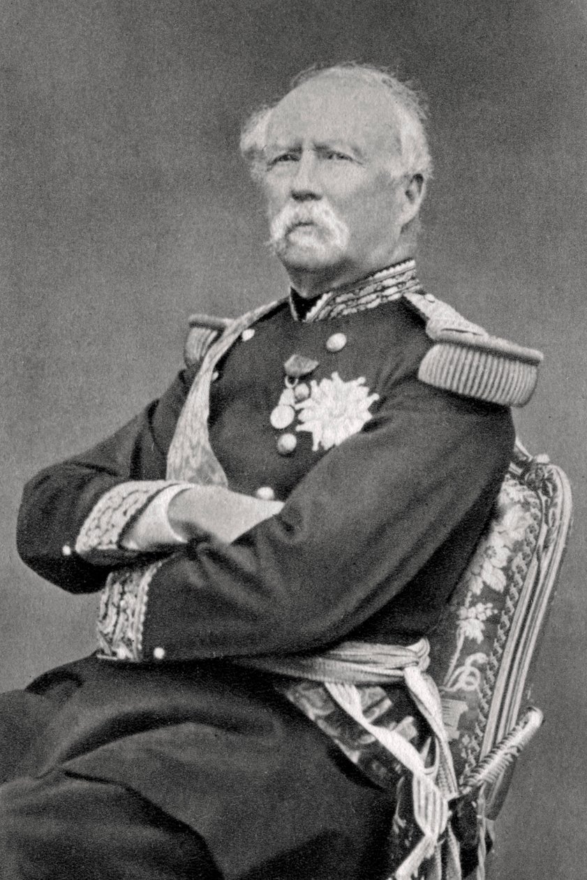 Mariscal MacMahon, soldado y político francés, 1873 de Unbekannt