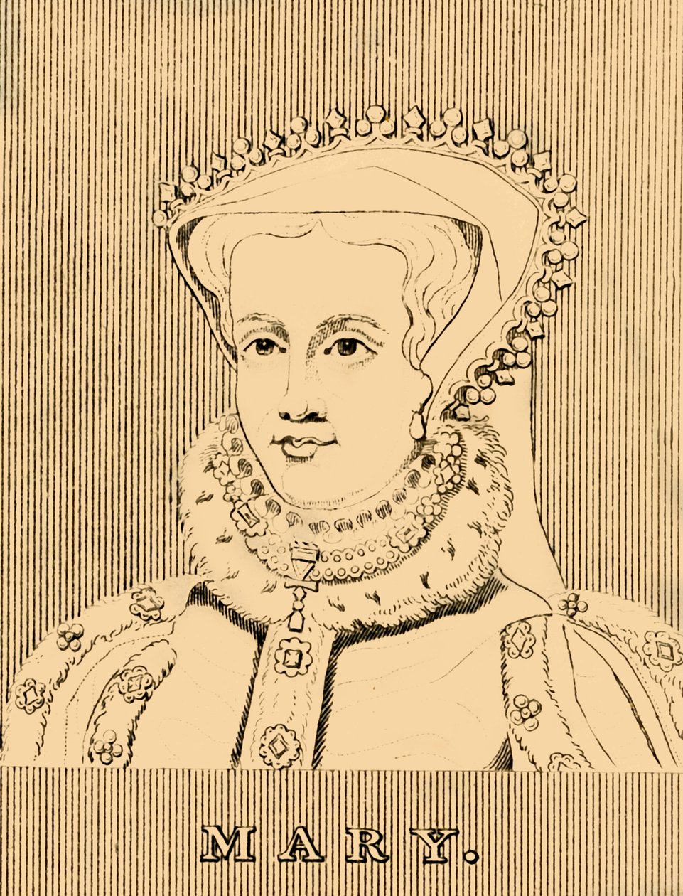 María, 1516-1558, 1830 de Unbekannt