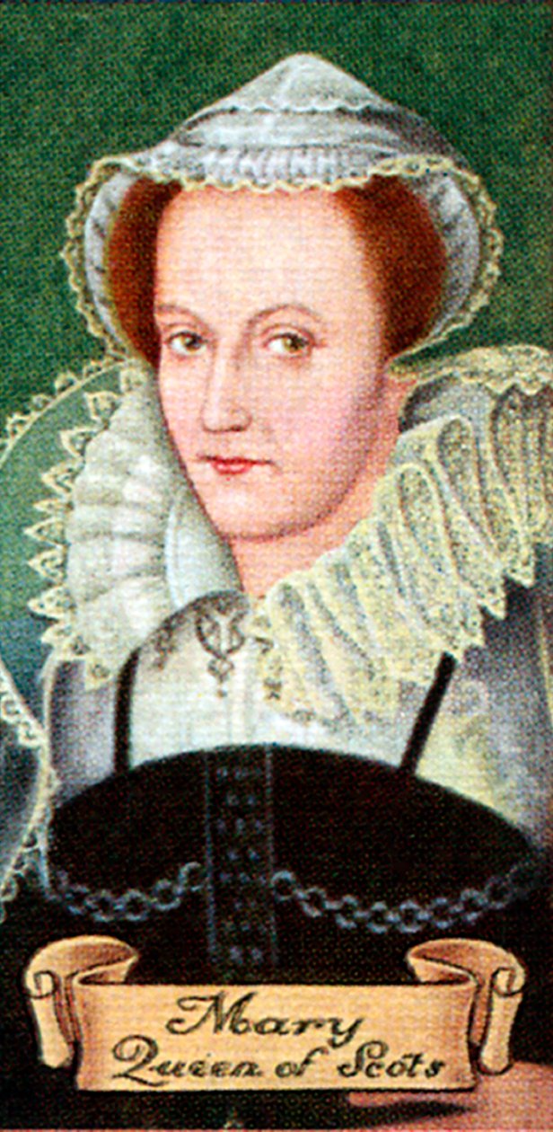 María, Reina de Escocia, tomada de una serie de tarjetas de cigarrillos, 1935 de Unbekannt