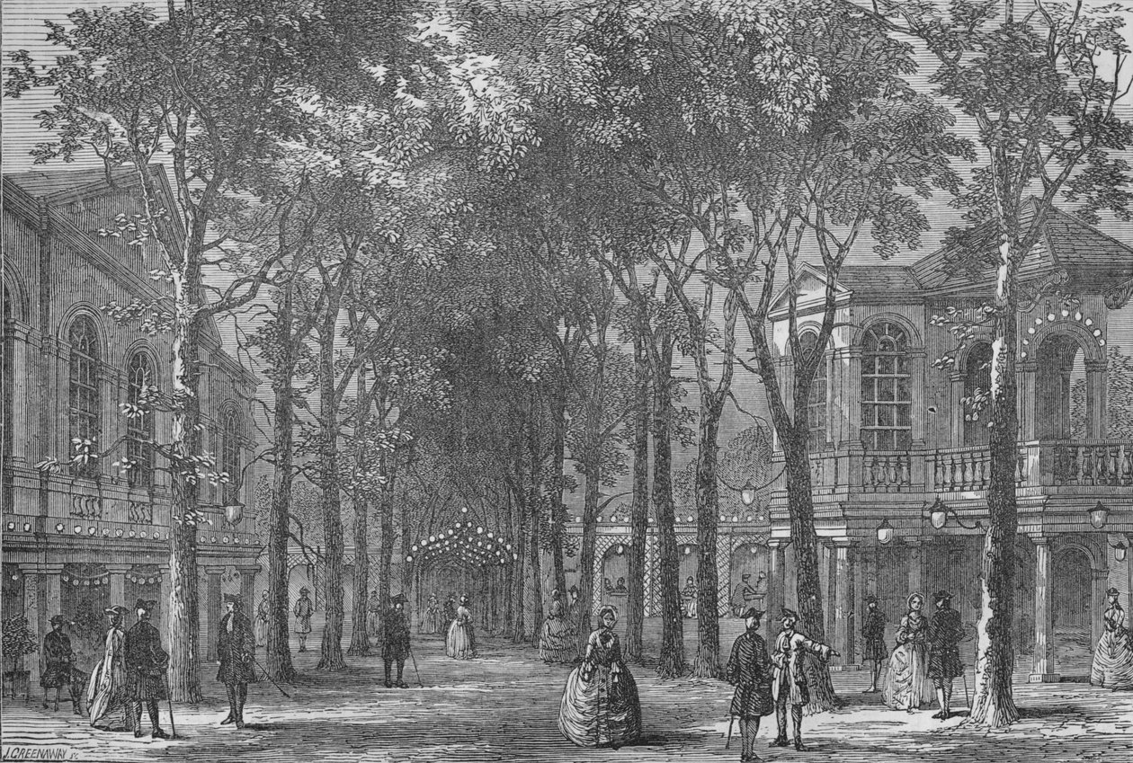 Jardines de Marylebone, Westminster, Londres, 1870-1878 de Unbekannt