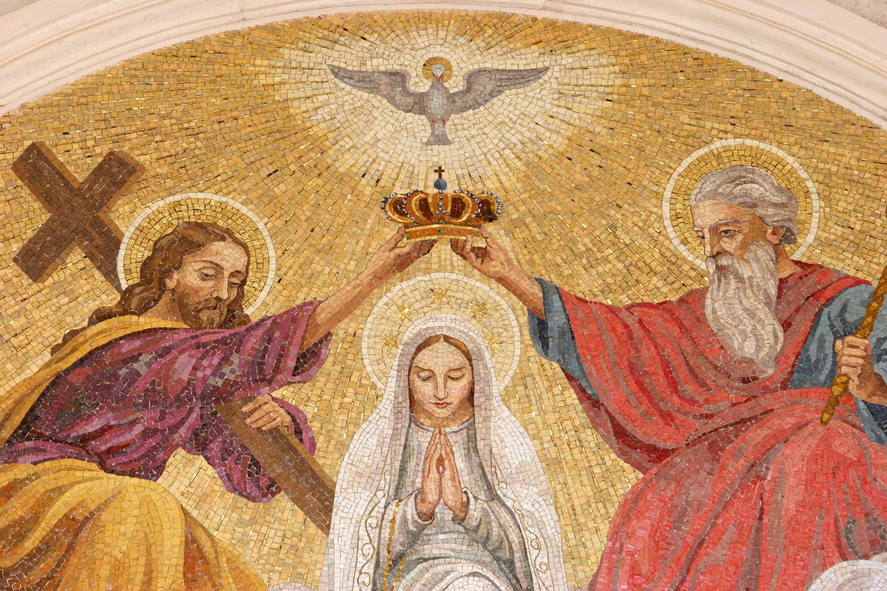 Coronación de María. Basílica de Fátima, Fátima, Portugal de Unbekannt