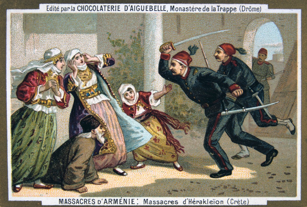 Masacres de Heraklion Creta, 1895 de Unbekannt