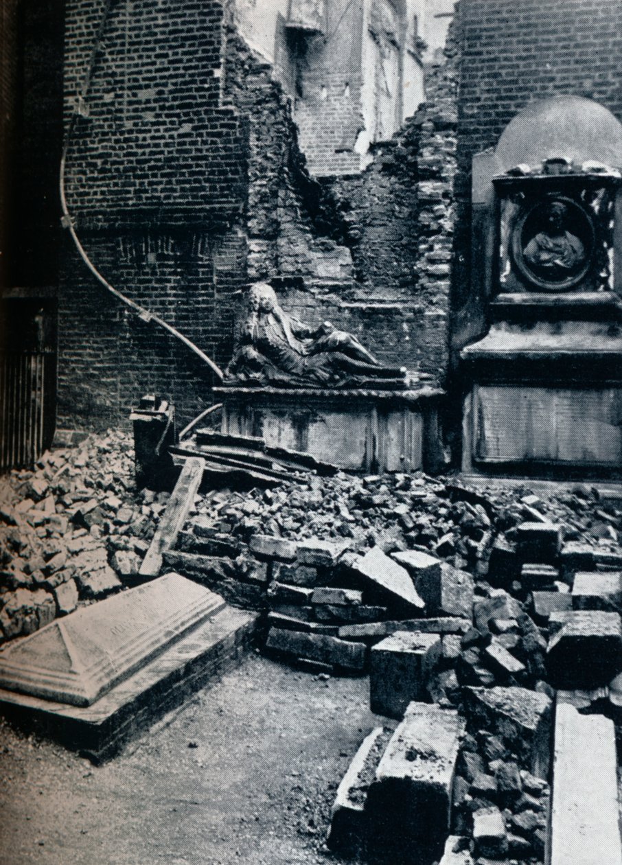 Casa del Maestro: con lápida en conmemoración a Oliver Goldsmith, 1941 de Unbekannt