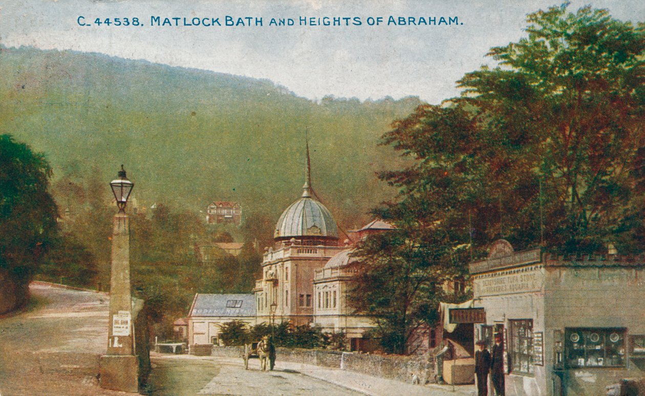 Matlock Bath y las Alturas de Abraham, Derbyshire, c. 1905 de Unbekannt