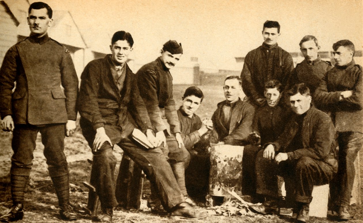 Mecánicos del Cuerpo Real de Aviación, Farnborough, Primera Guerra Mundial, 1915 de Unbekannt