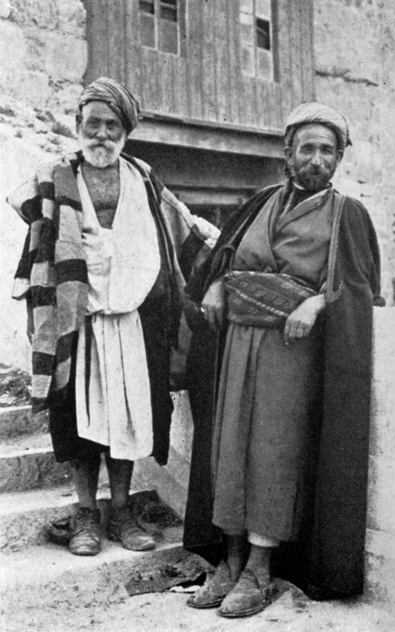 Hombres de Jerusalén, 1926 de Unbekannt