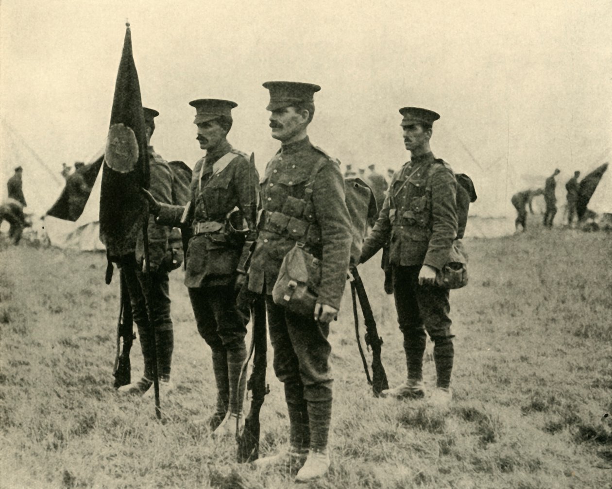 Hombres de la Infantería Ligera Canadiense de la Princesa Patricia, 1915, c1920 de Unbekannt