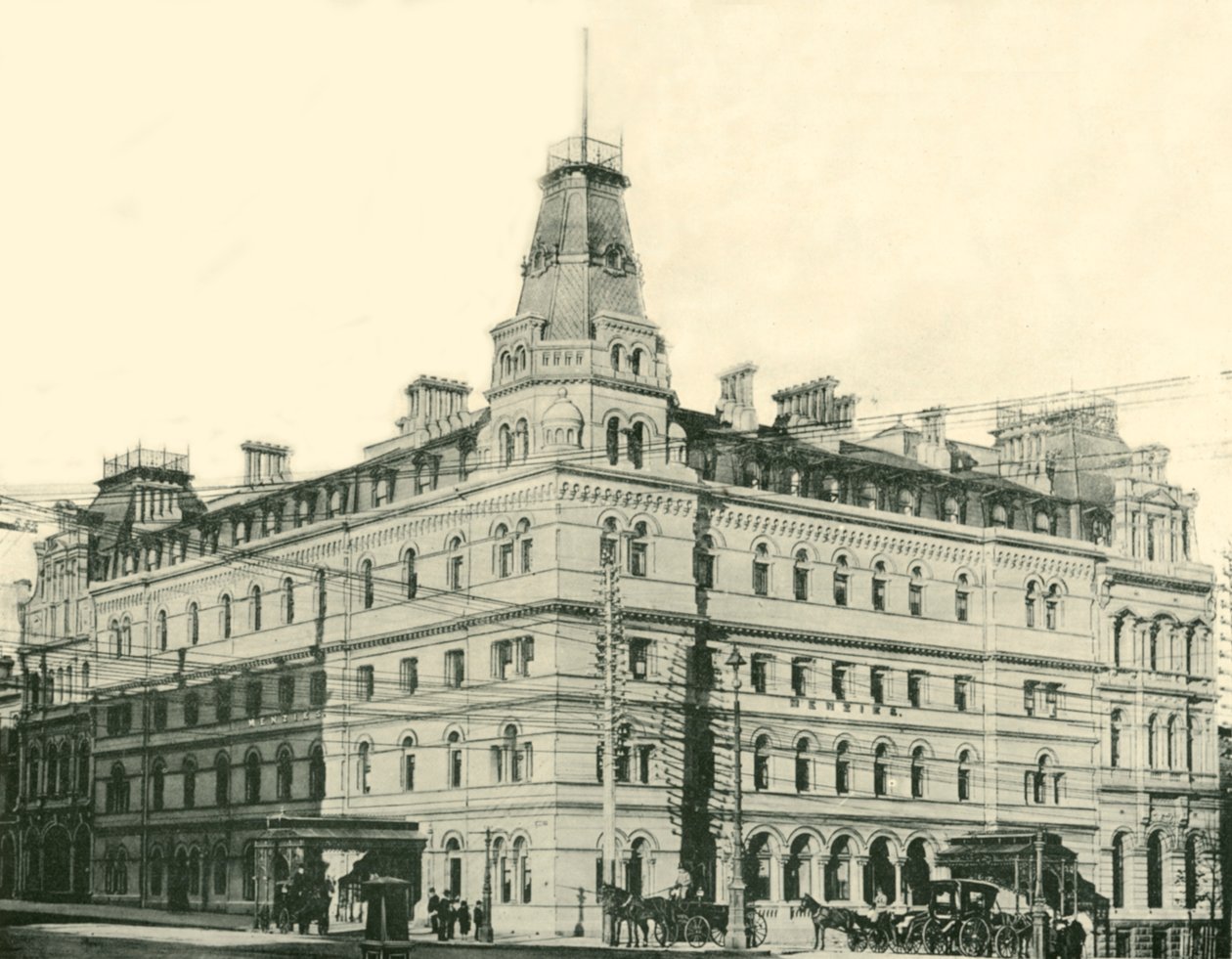 Hotel Menzies, Melbourne, 1901 de Unbekannt