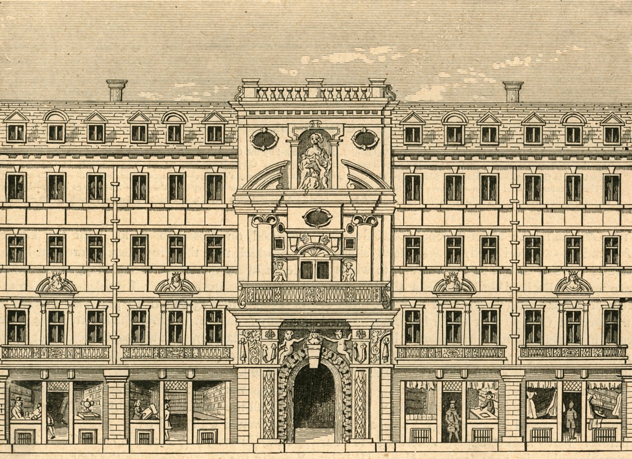 Capilla de los Merceros, reconstruida después del incendio, 1897 de Unbekannt
