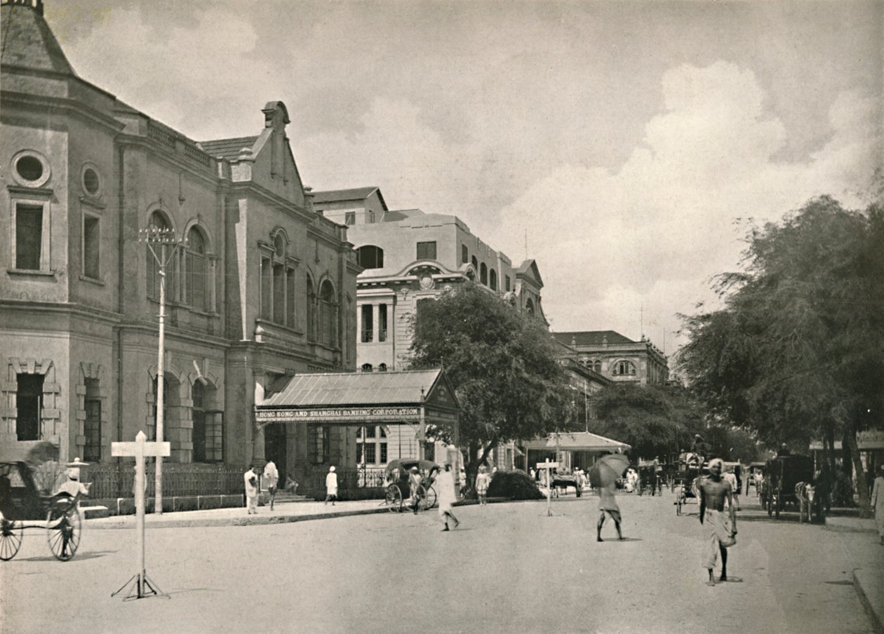 Calle del Comerciante, Rangún, 1900 de Unbekannt