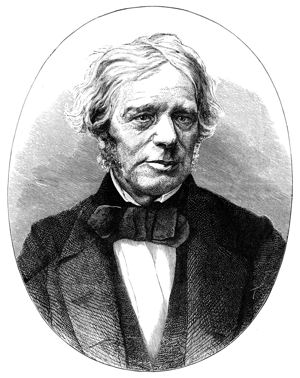 Michael Faraday, físico y químico británico, siglo XIX de Unbekannt
