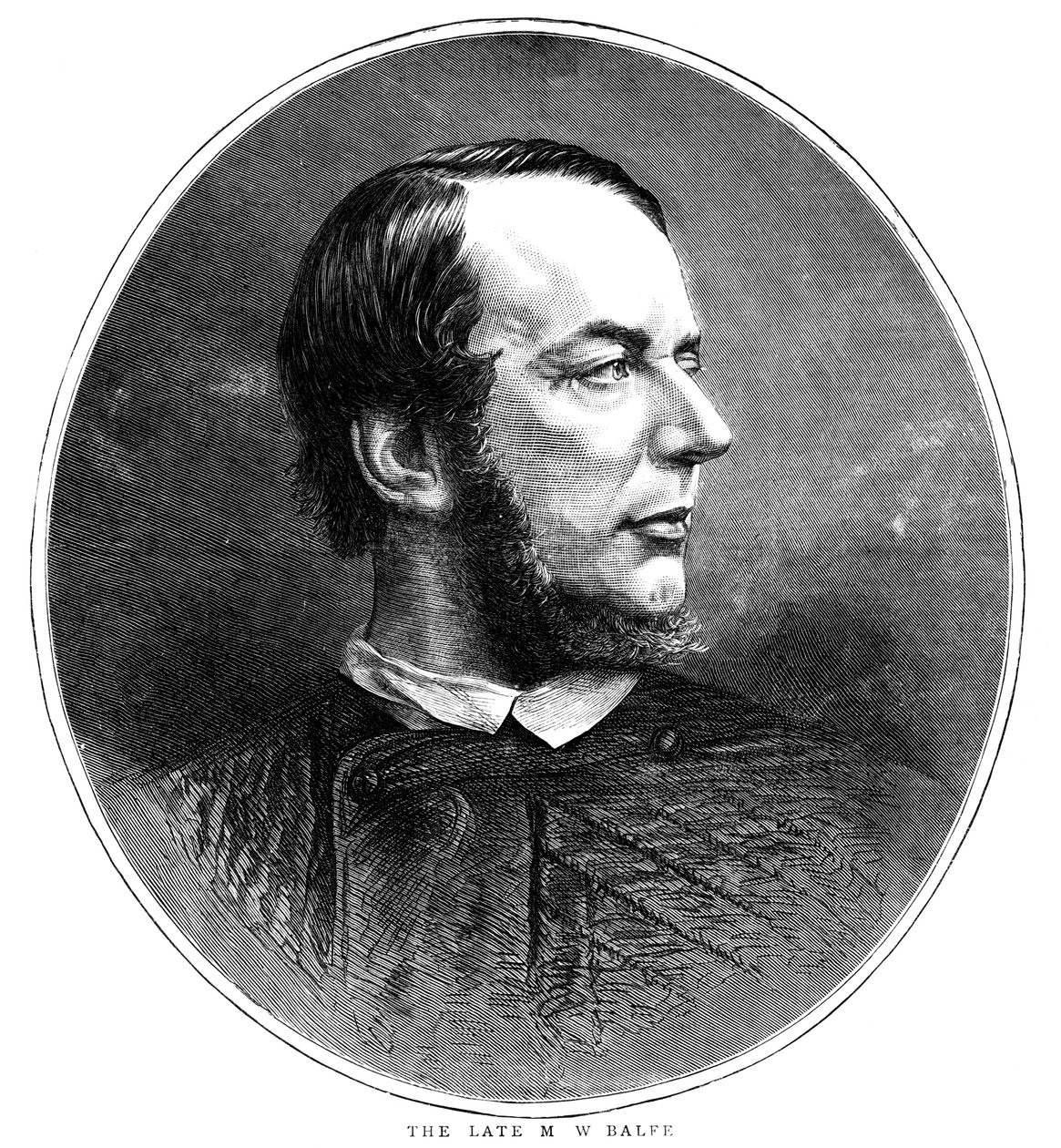 Michael William Balfe, compositor y cantante británico nacido en Irlanda, 1870 de Unbekannt