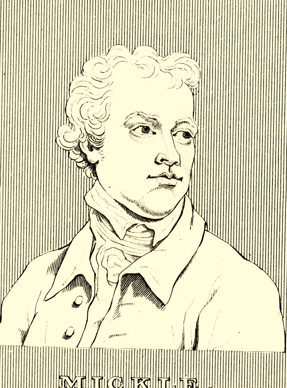 Mickle, 1734-1788, 1830 de Unbekannt