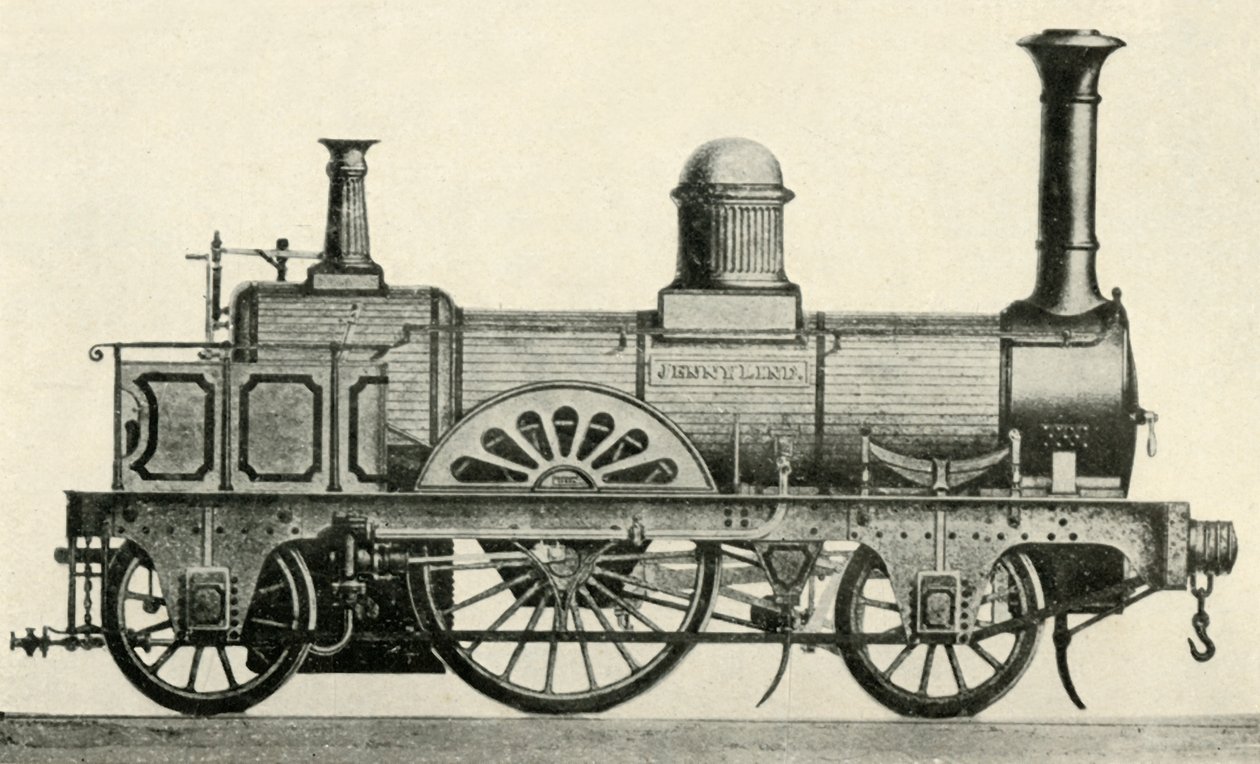 Ferrocarril Midland: La famosa Jenny Lind, c1930 de Unbekannt
